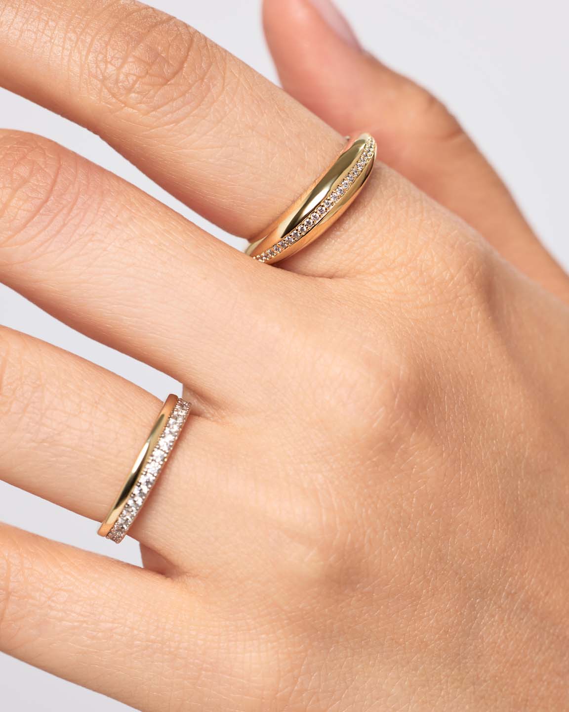 Gold Ring - Rowan Pave by MAVERA