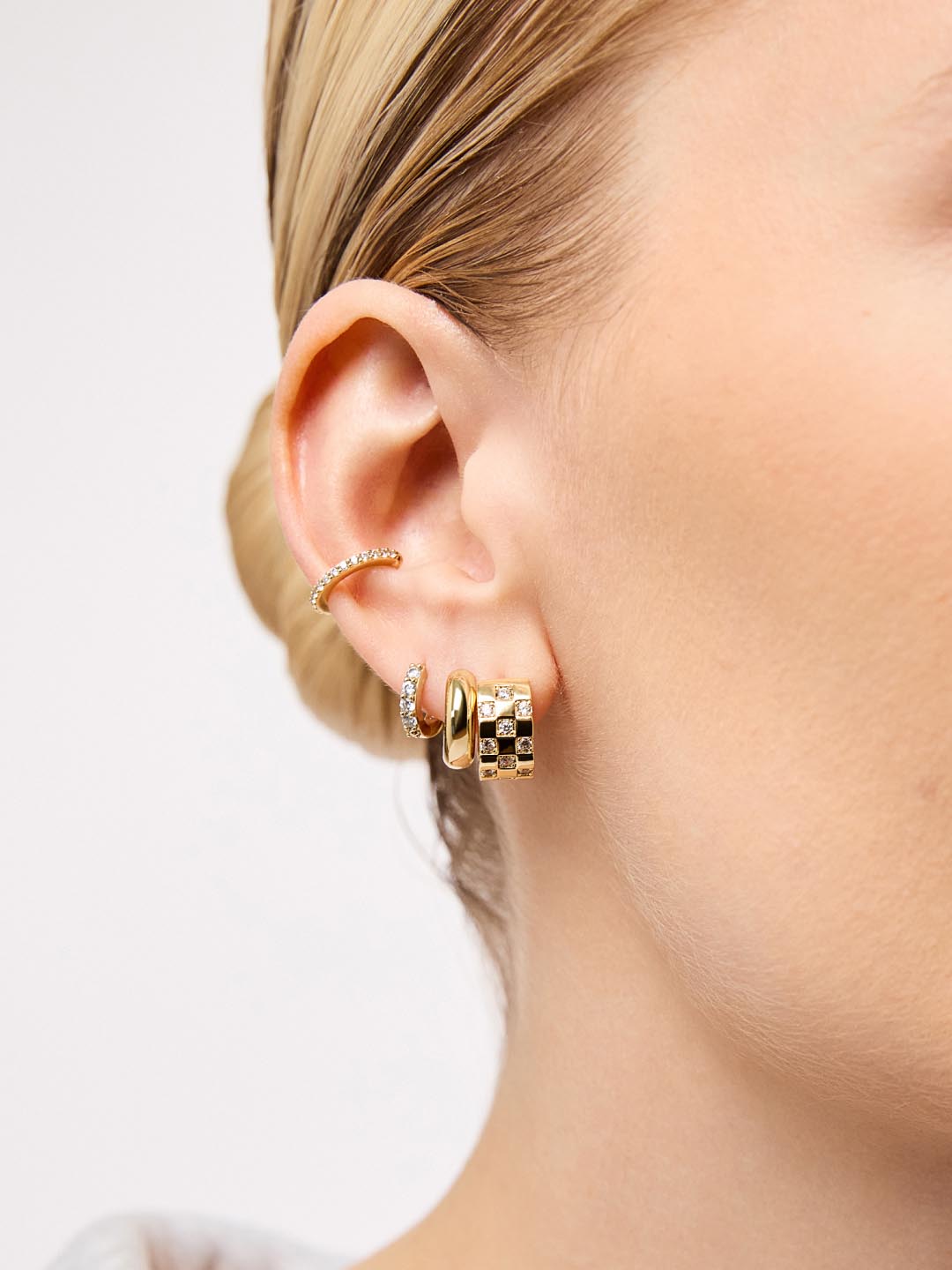 Ear Cuff - Simple Ear Cuff Pave by MAVERA