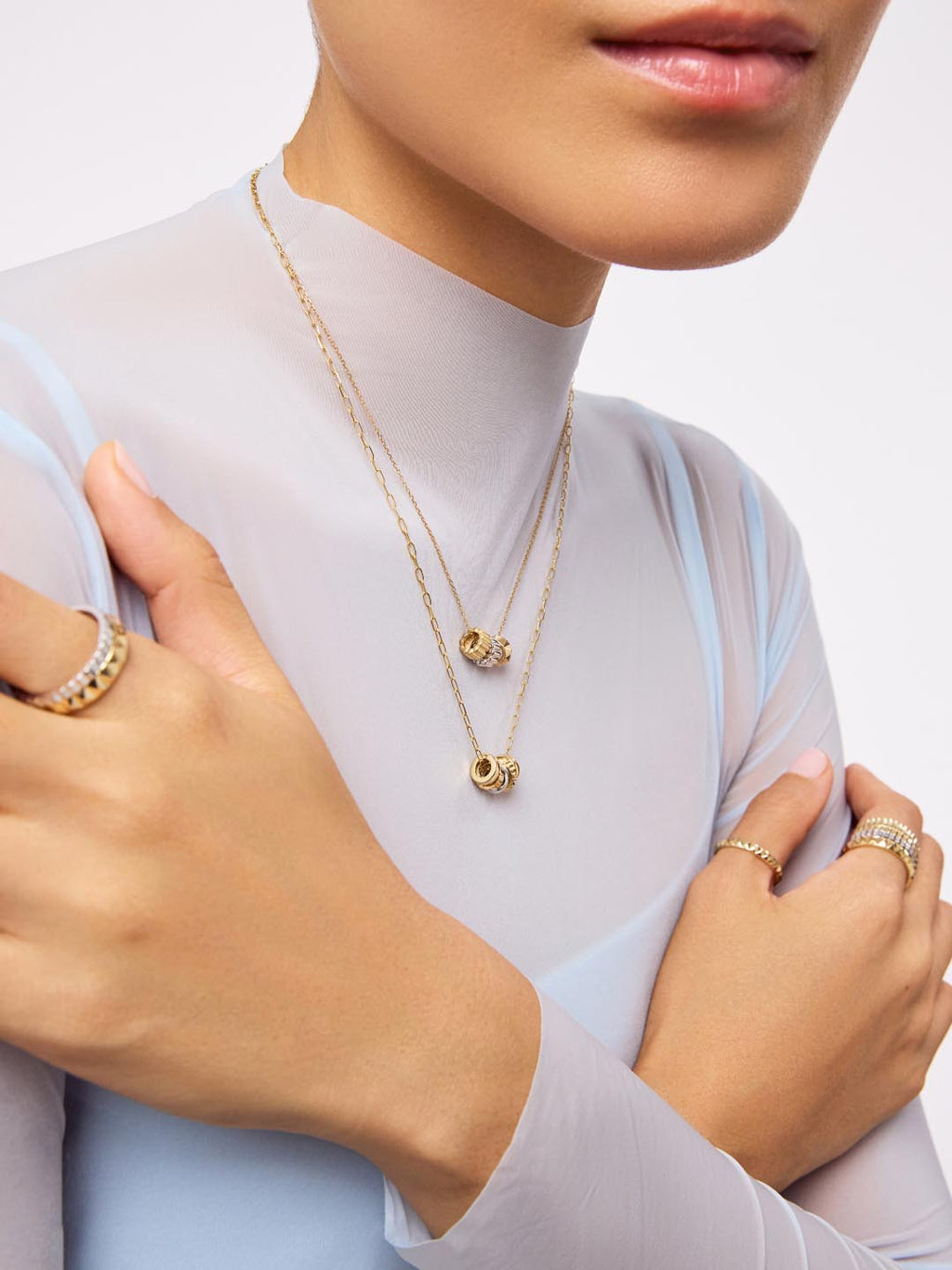 18K gold-plated - Eclipse Charm by MAVERA