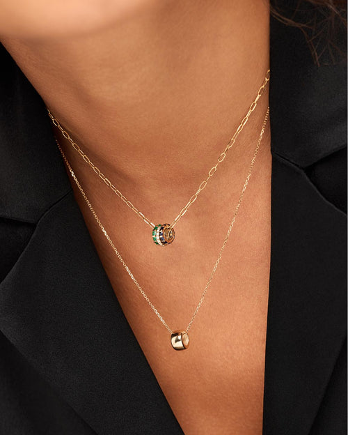 18K gold-plated - Luna Charm by MAVERA