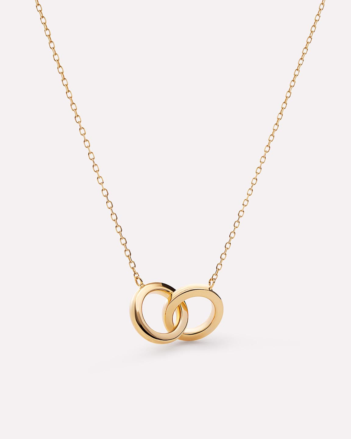 18K gold-plated - Duo Links Necklace by MAVERA