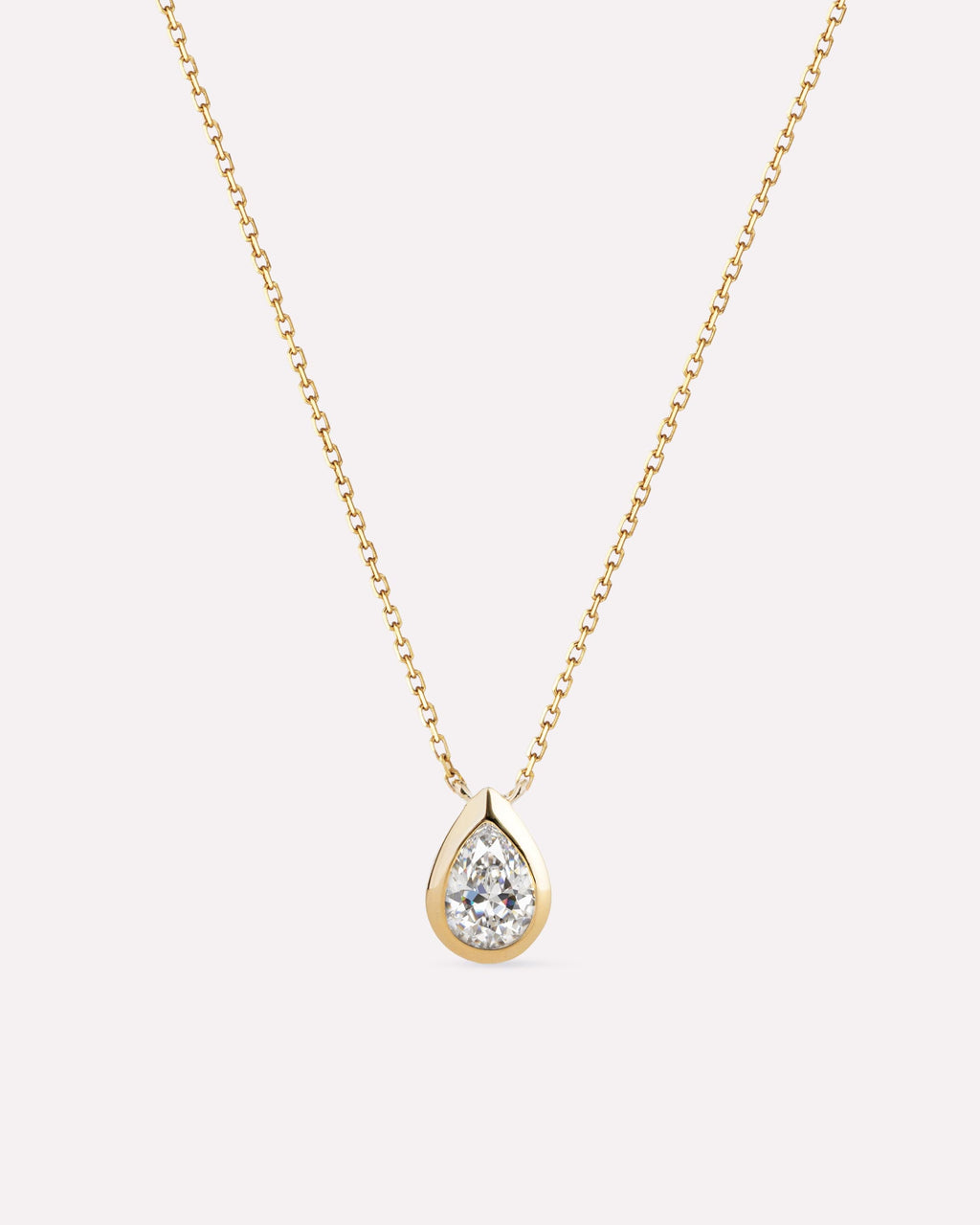 Gold Pendant Necklace - Lennox Pendant by MAVERA