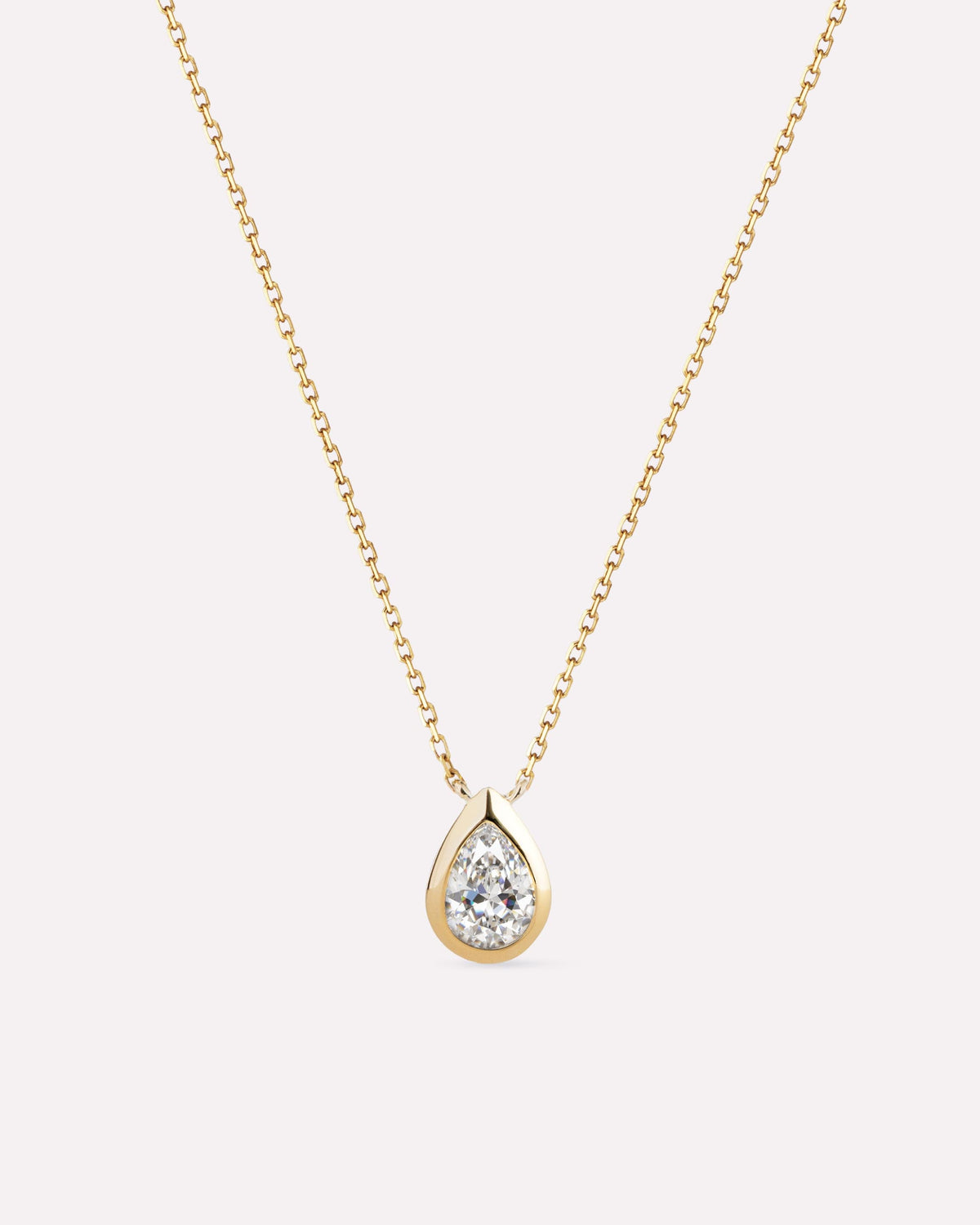 Gold Pendant Necklace - Lennox Pendant by MAVERA