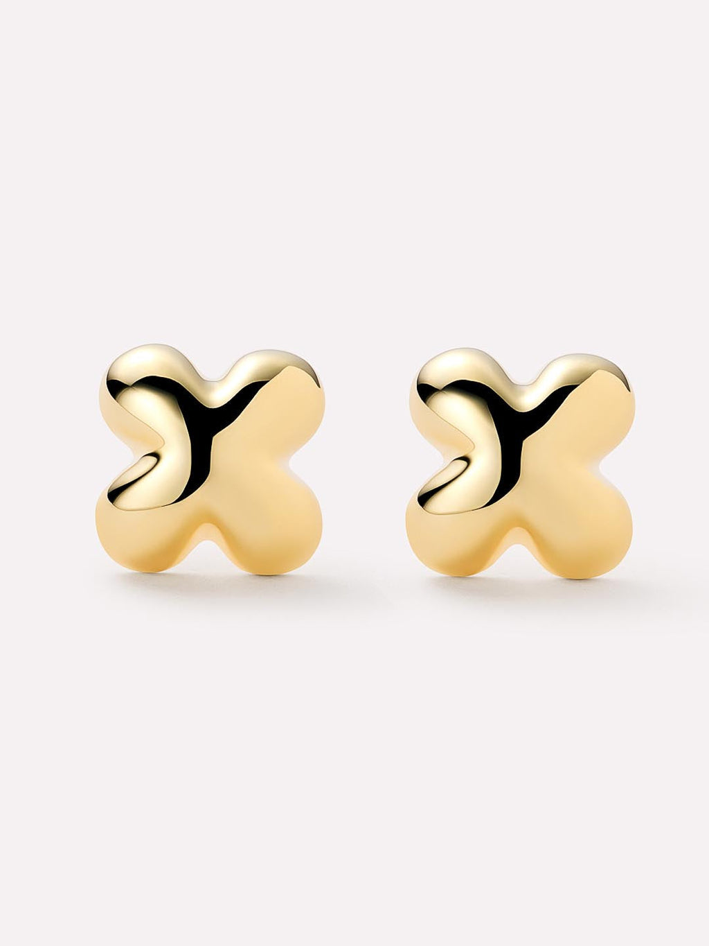 Gold Stud Earrings - Cassia by MAVERA
