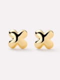 Gold Stud Earrings - Cassia by MAVERA
