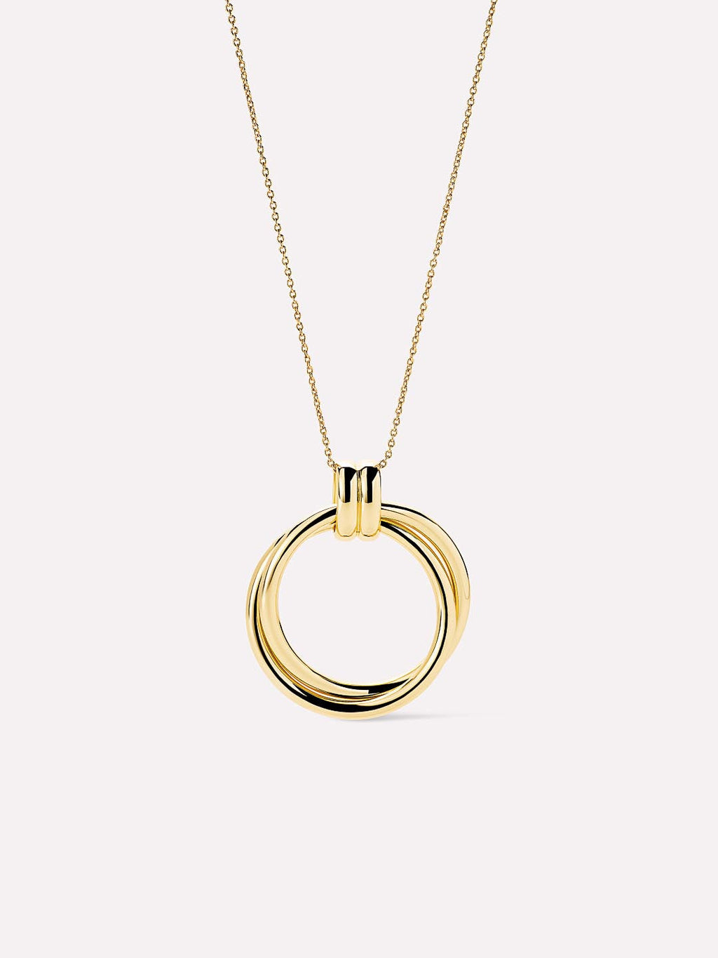 Gold Pendant Necklace - Penny by MAVERA
