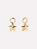 Earring Charms - Puffy Star Charms by MAVERA