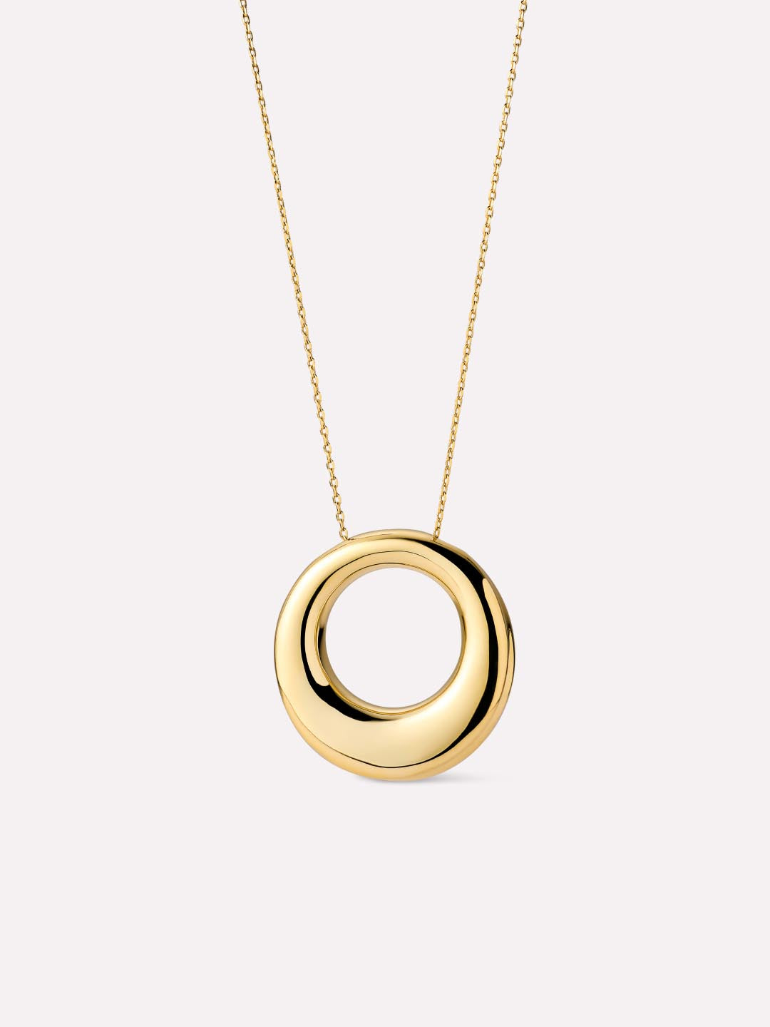 Gold Pendant Necklace - Waverly by MAVERA