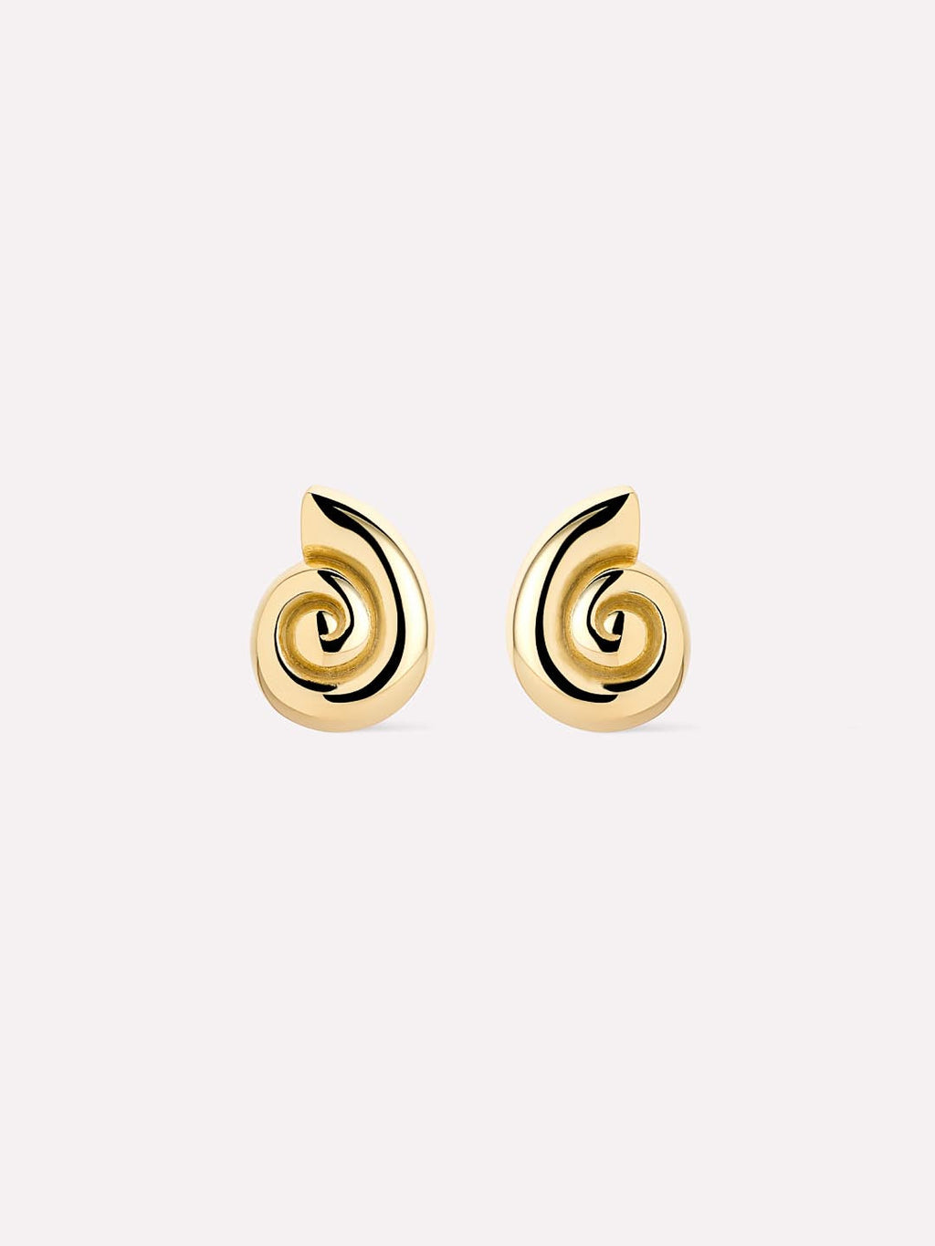 Gold Stud Earrings - Ariel Studs by MAVERA