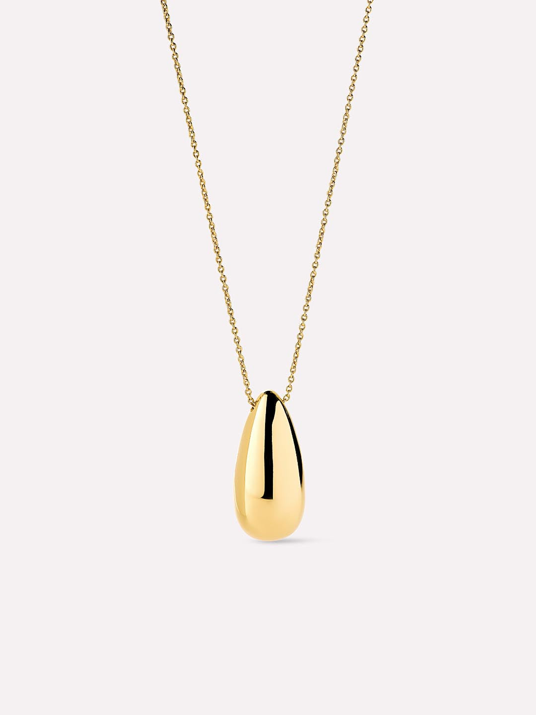 Gold Pendant Necklace - Soren by MAVERA