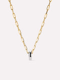 Gold Pendant - Jasper by MAVERA