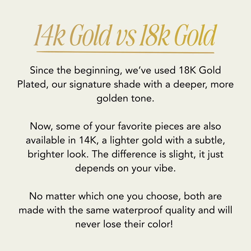 14K VS 18K