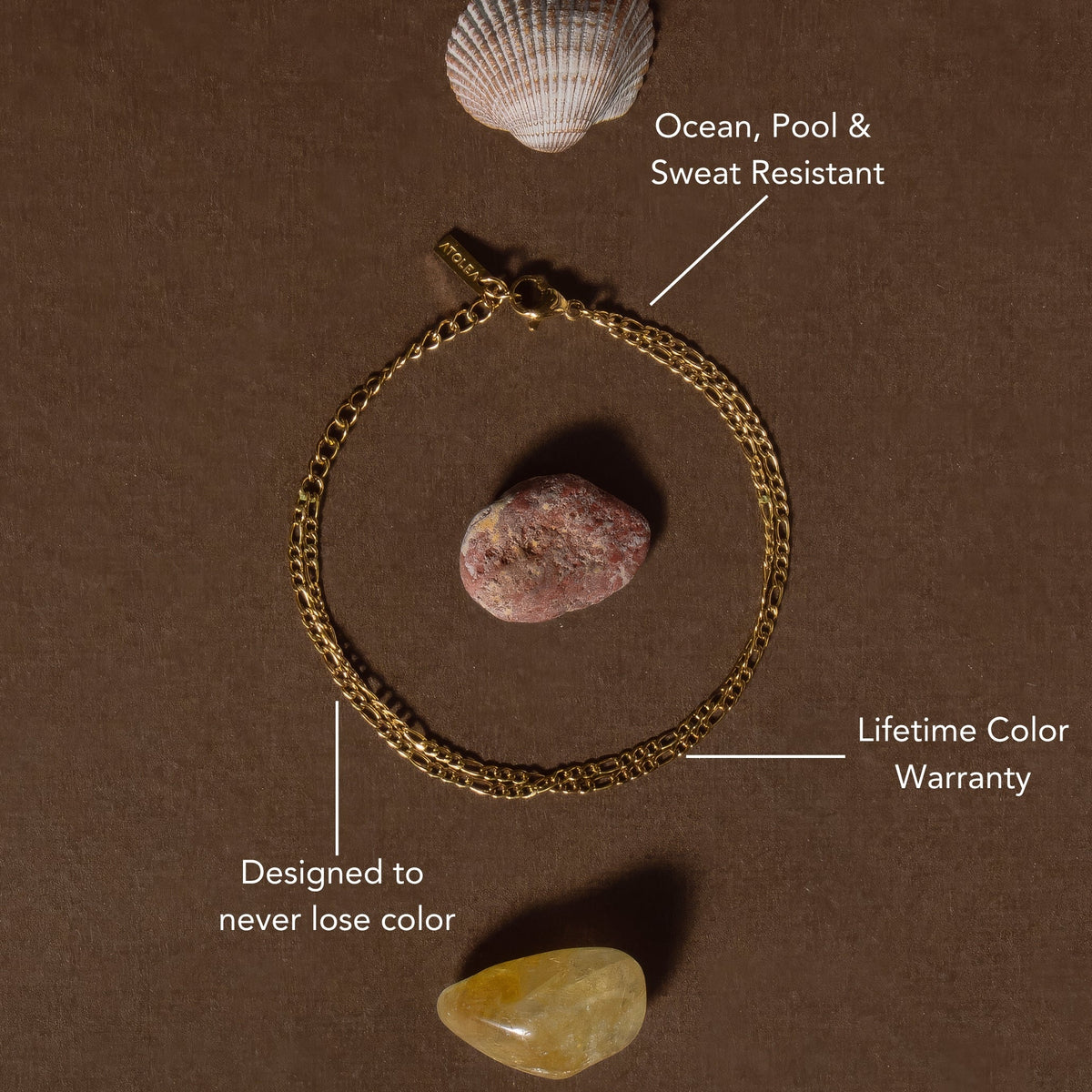 Layered Figaro Bracelet
