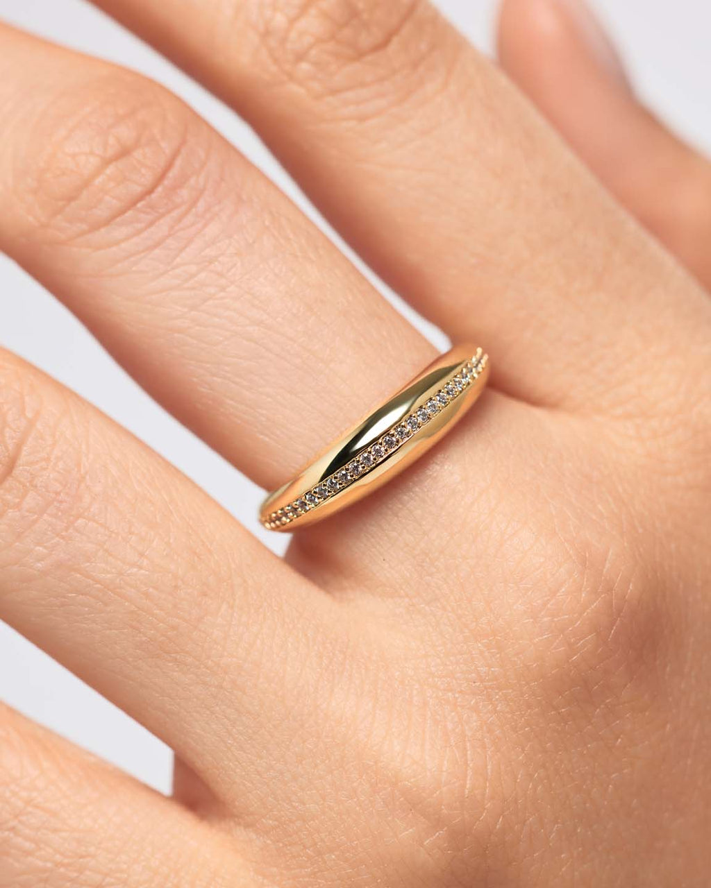 Gold Ring - Rowan Pave by MAVERA