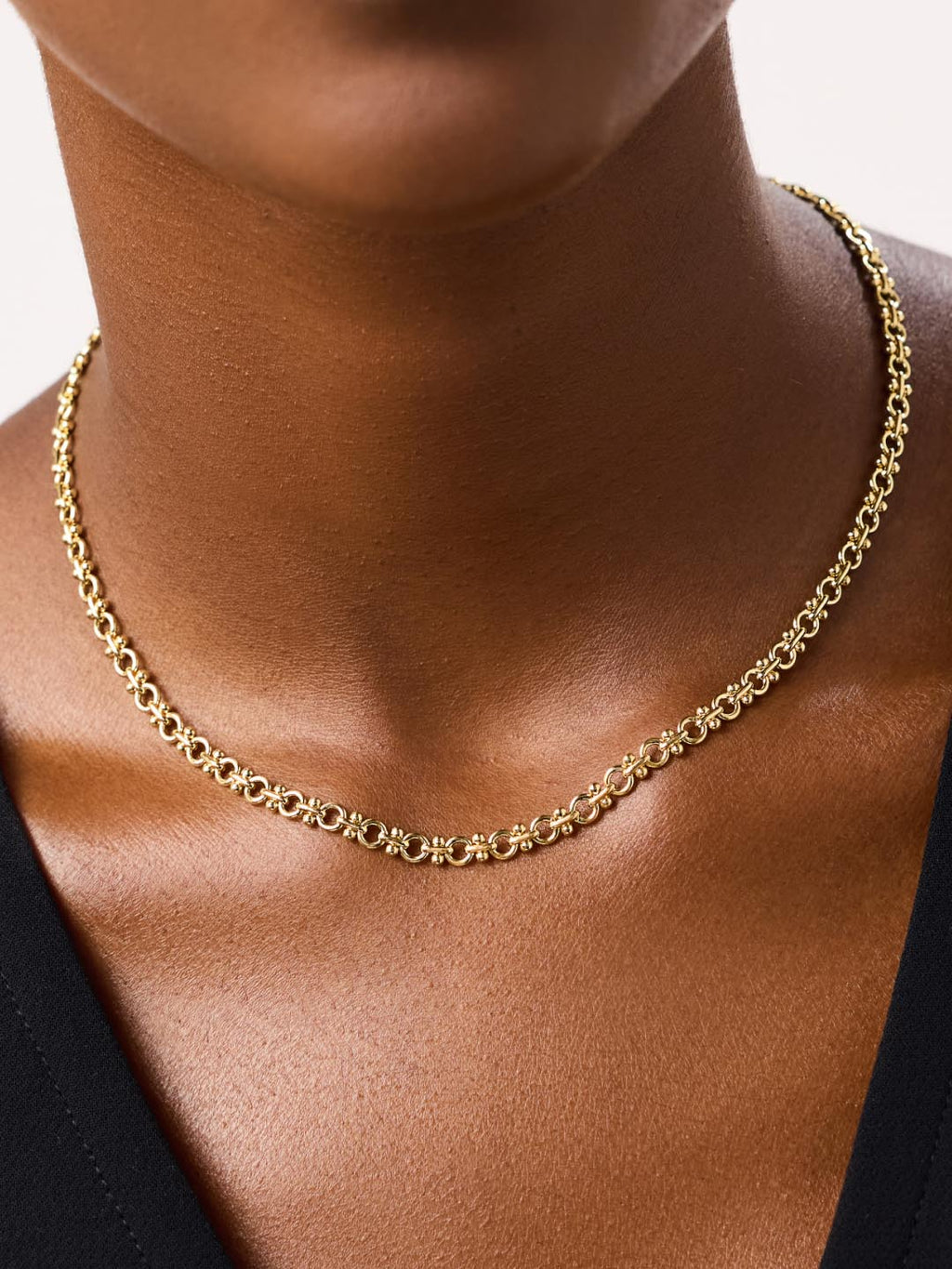Thick Gold Chain Necklace - Hayden by MAVERA