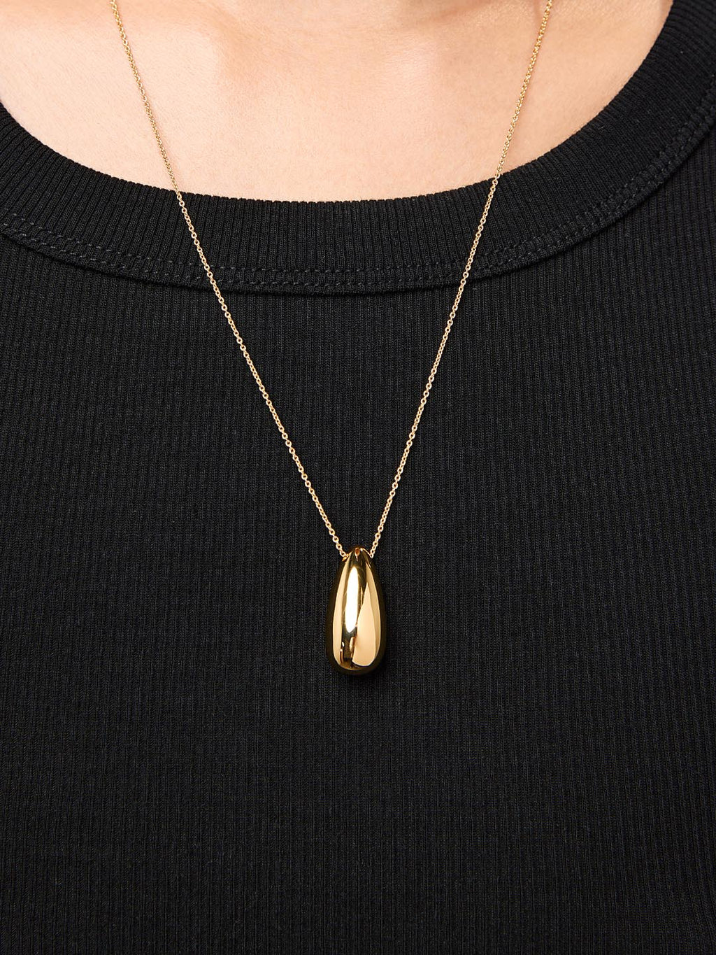 Gold Pendant Necklace - Soren by MAVERA