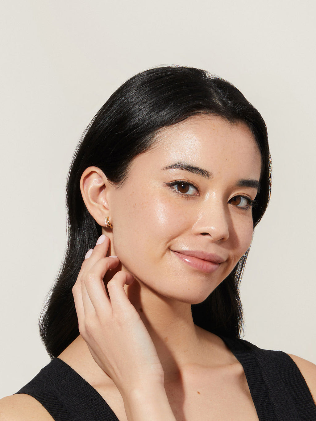 Double Hoop Earrings - Toda Mini by MAVERA