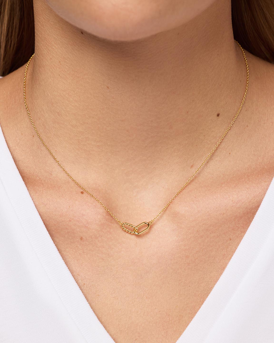 Gold Pendant Necklace - Juniper by MAVERA