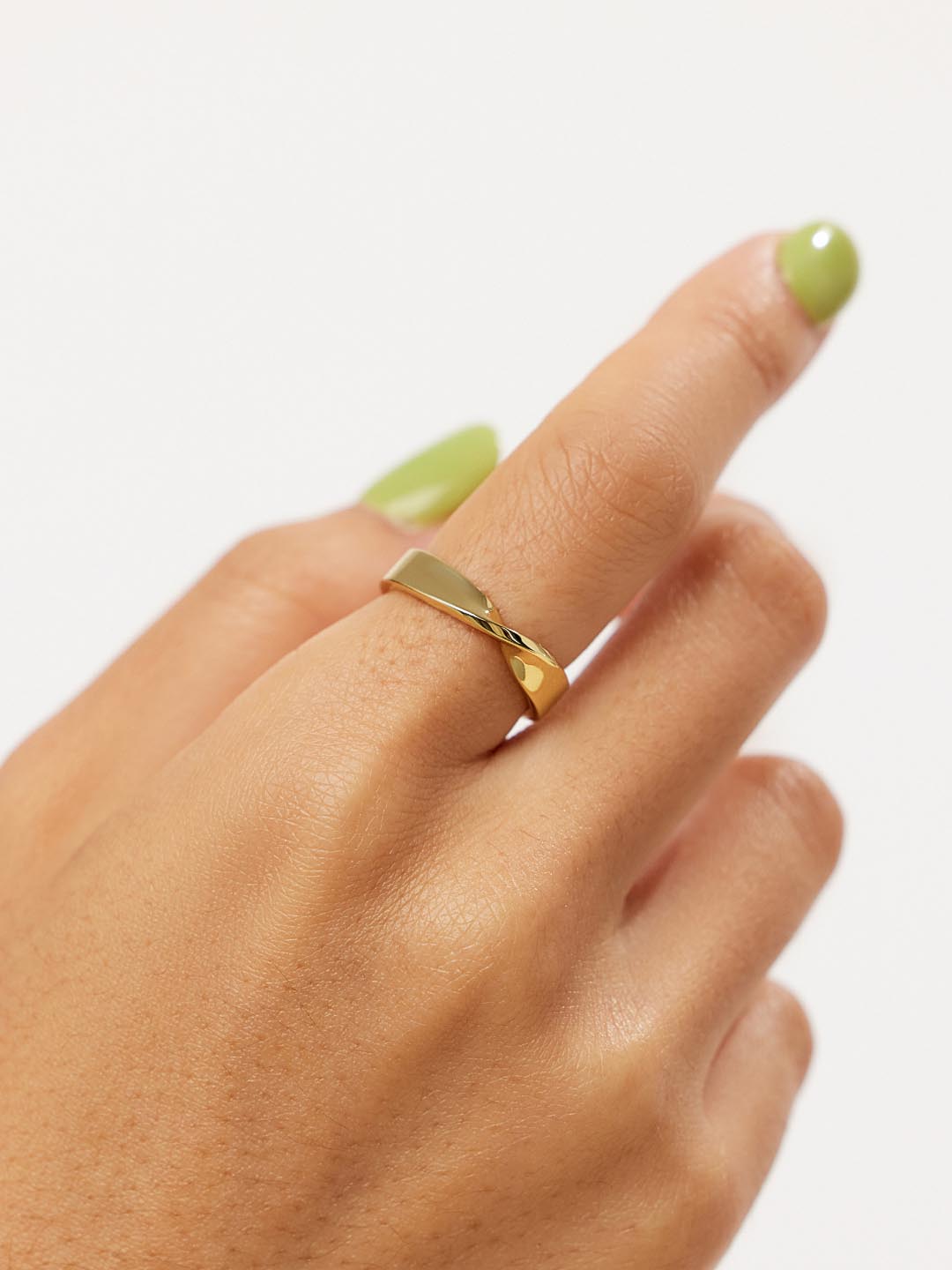 Gold Band Ring - Eliora by MAVERA