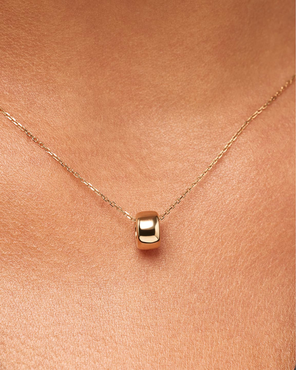 18K gold-plated - Luna Charm Necklace by MAVERA