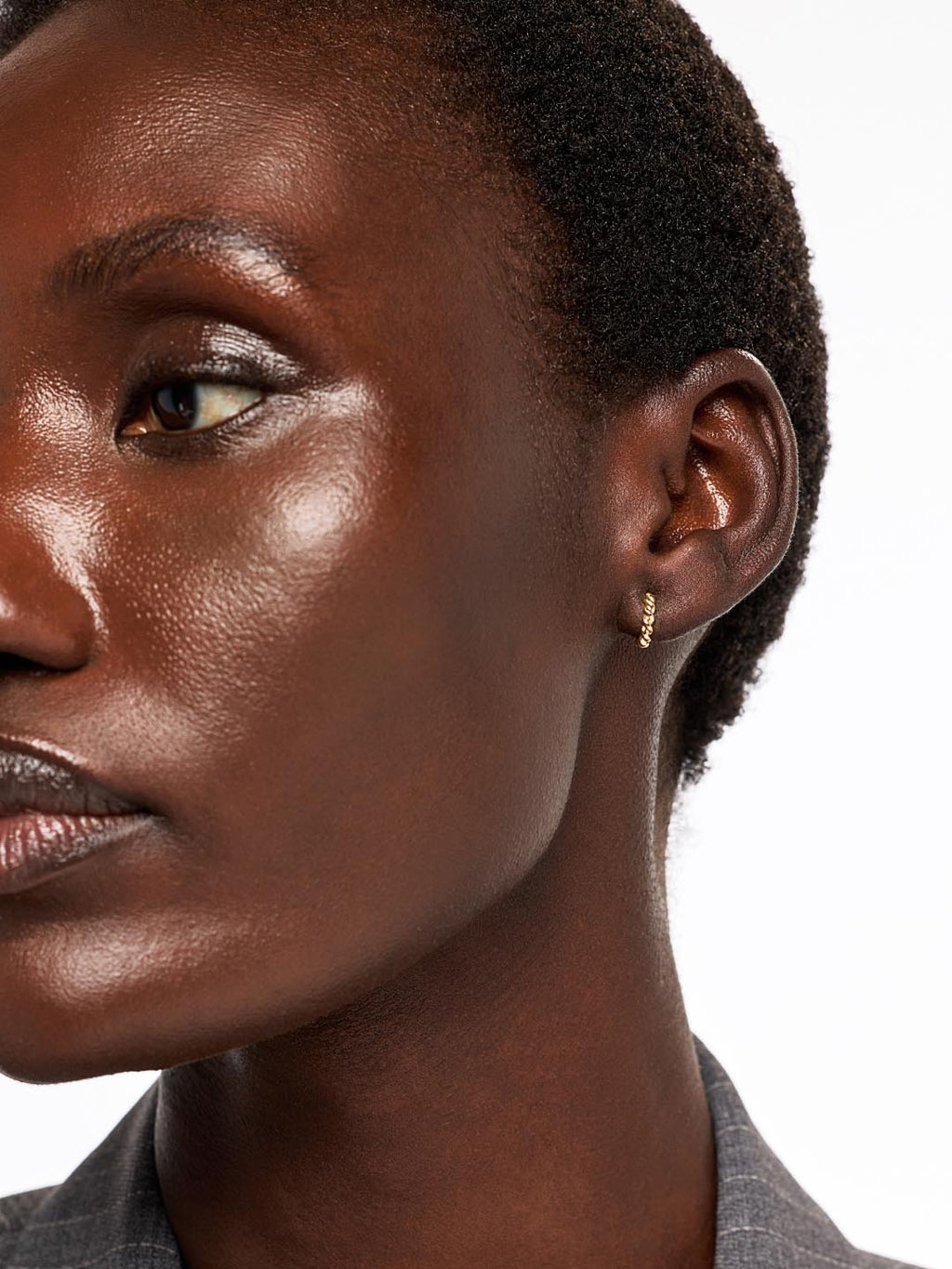 Twisted Hoop Earrings - Gold Twist Hoops by MAVERA