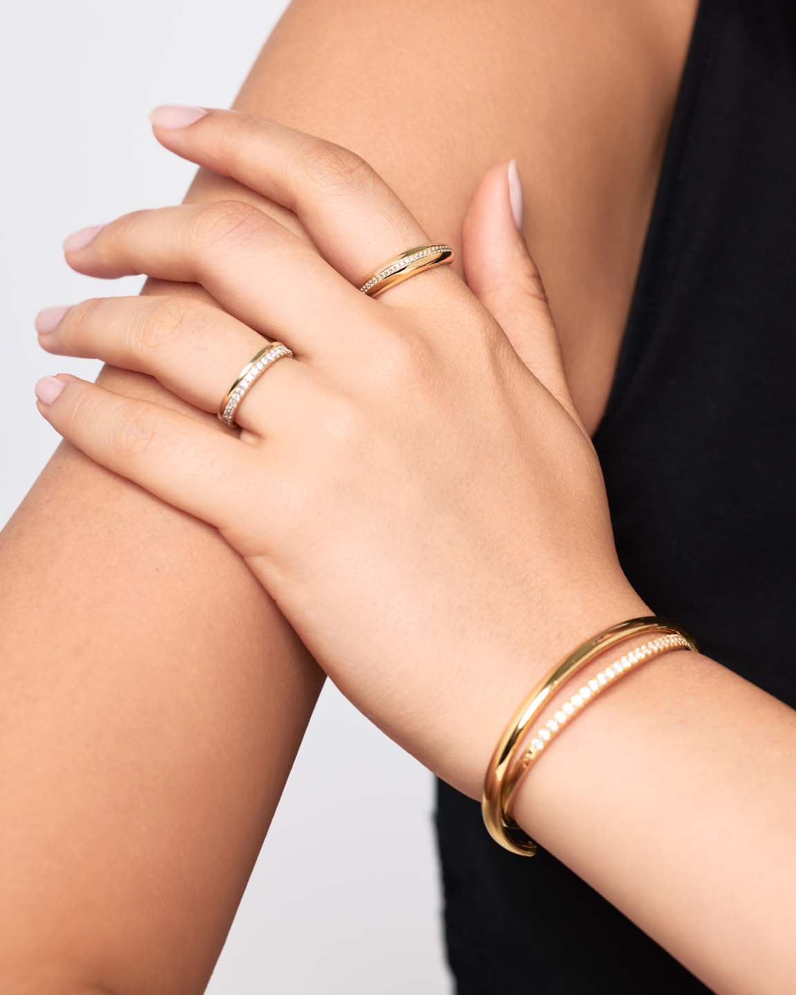 Gold Ring - Rowan Pave by MAVERA