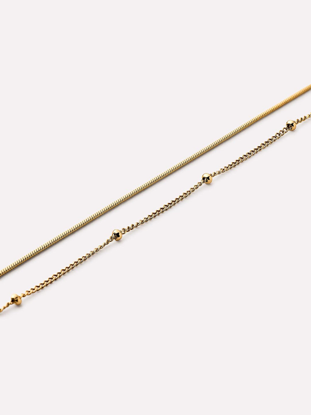 Gold Anklet - Hallie Anklet by MAVERA