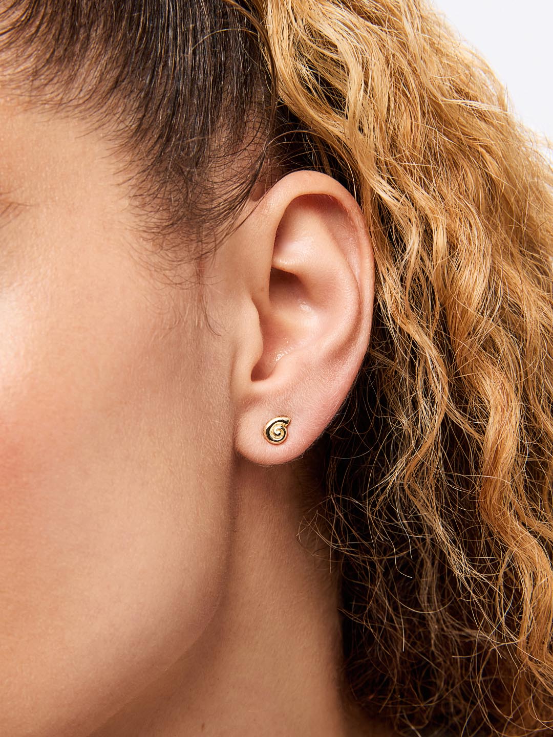 Gold Stud Earrings - Ariel Studs by MAVERA