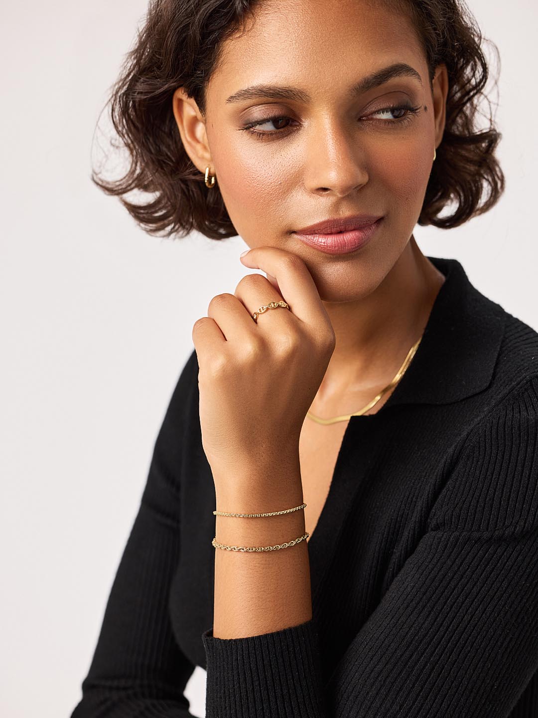 Soft Box Chain Bracelet - Danay by MAVERA