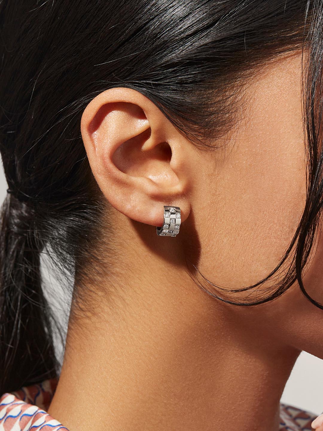 Silver Hoop Earrings - Eden Silver by MAVERA