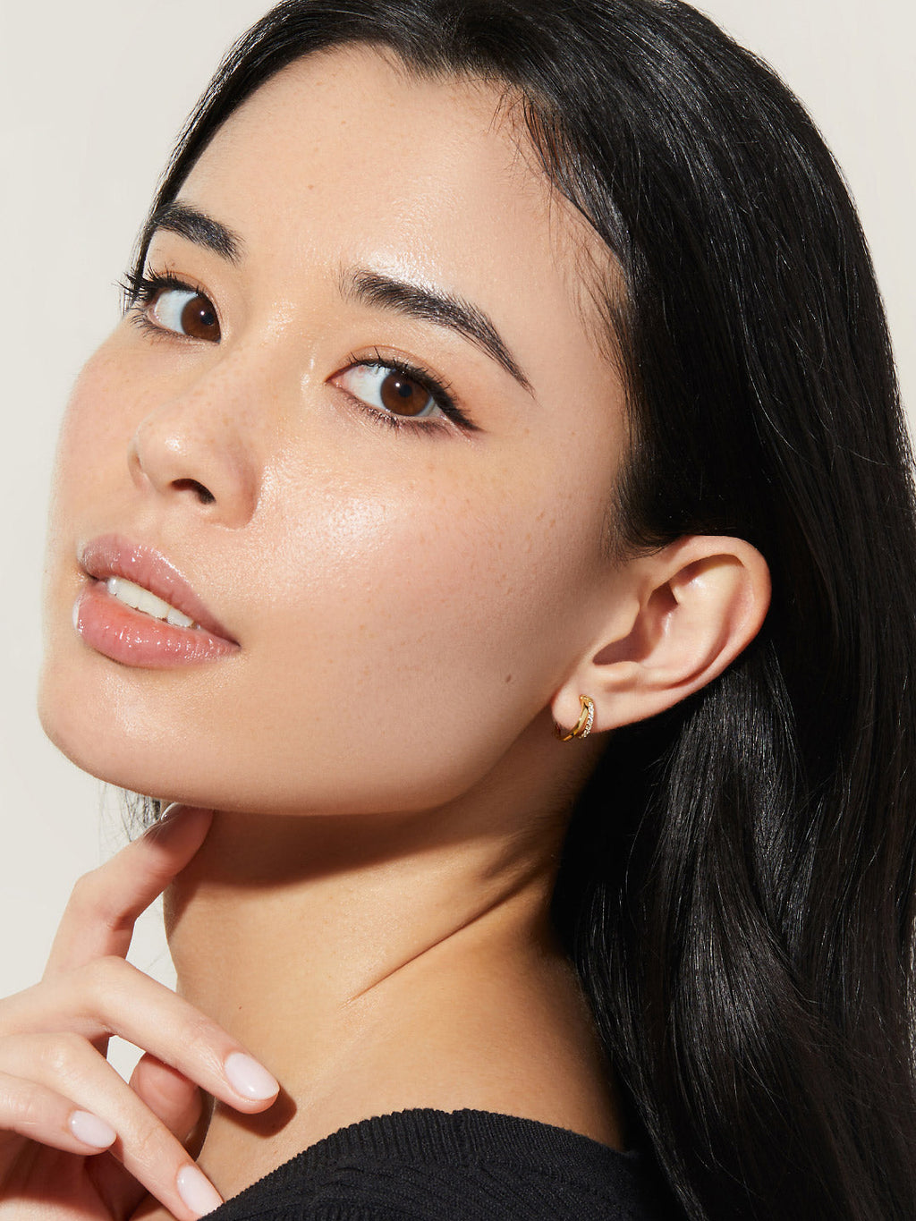 Double Hoop Earrings - Toda Mini by MAVERA