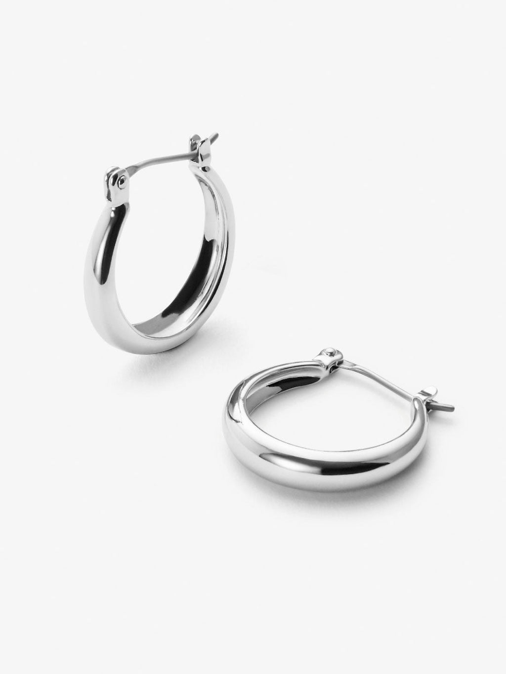 Endless Hoop Earrings - Venus Silver by MAVERA