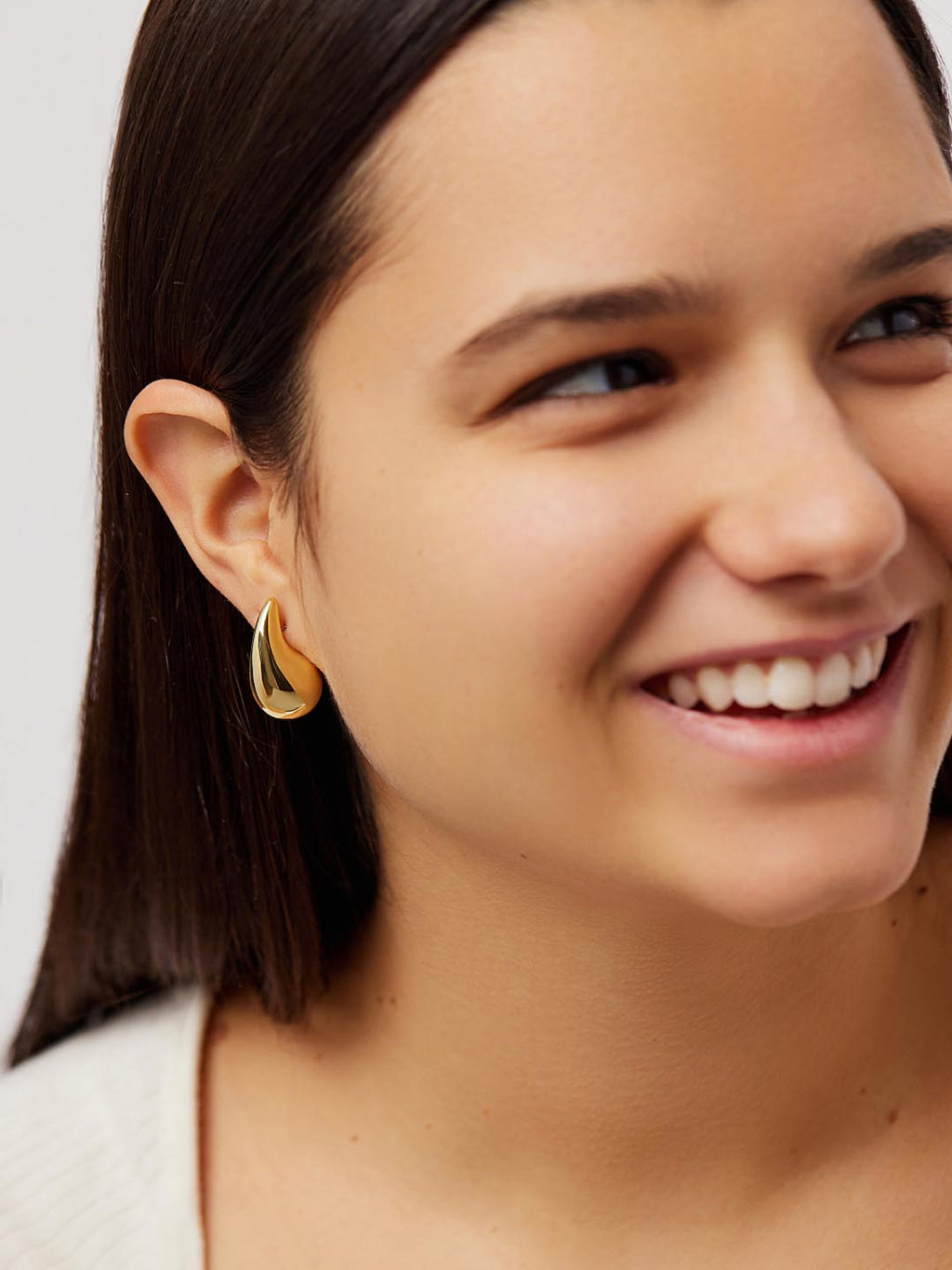 Gold Statement Earrings - Kiara by MAVERA