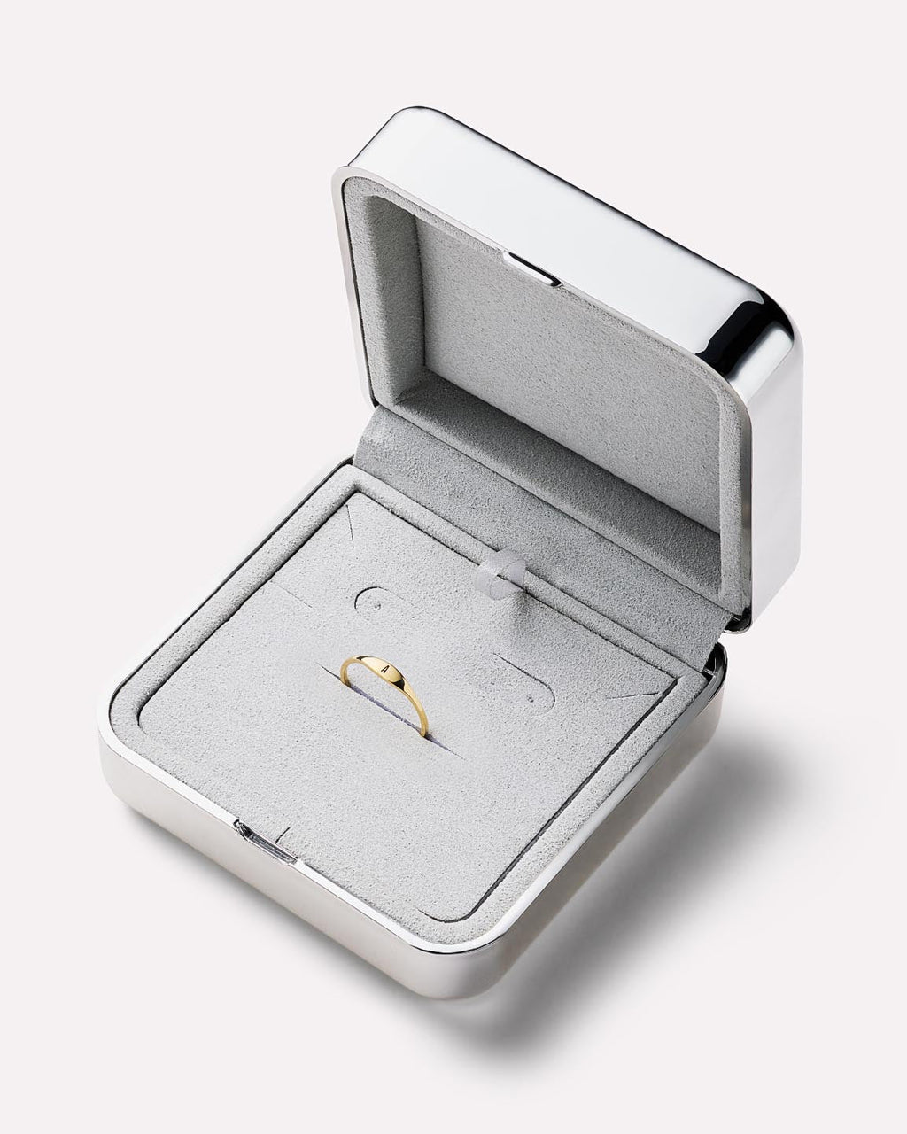 Signet Ring - Personalized Slim Signet Ring by MAVERA