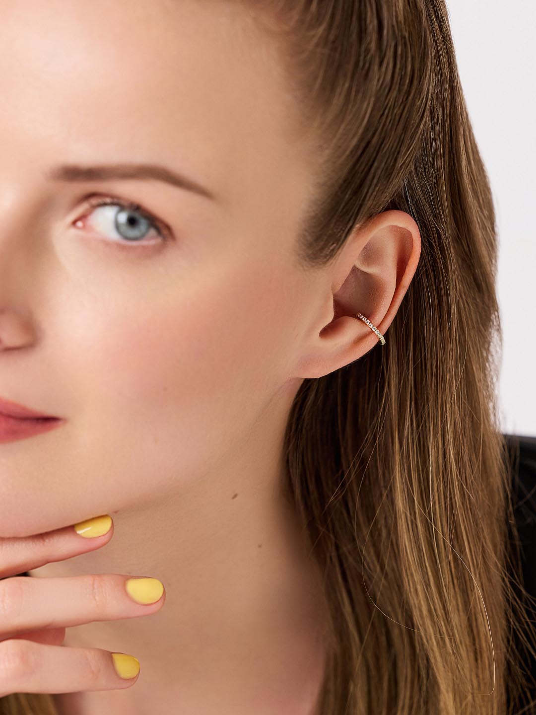 Ear Cuff - Simple Ear Cuff Pave by MAVERA