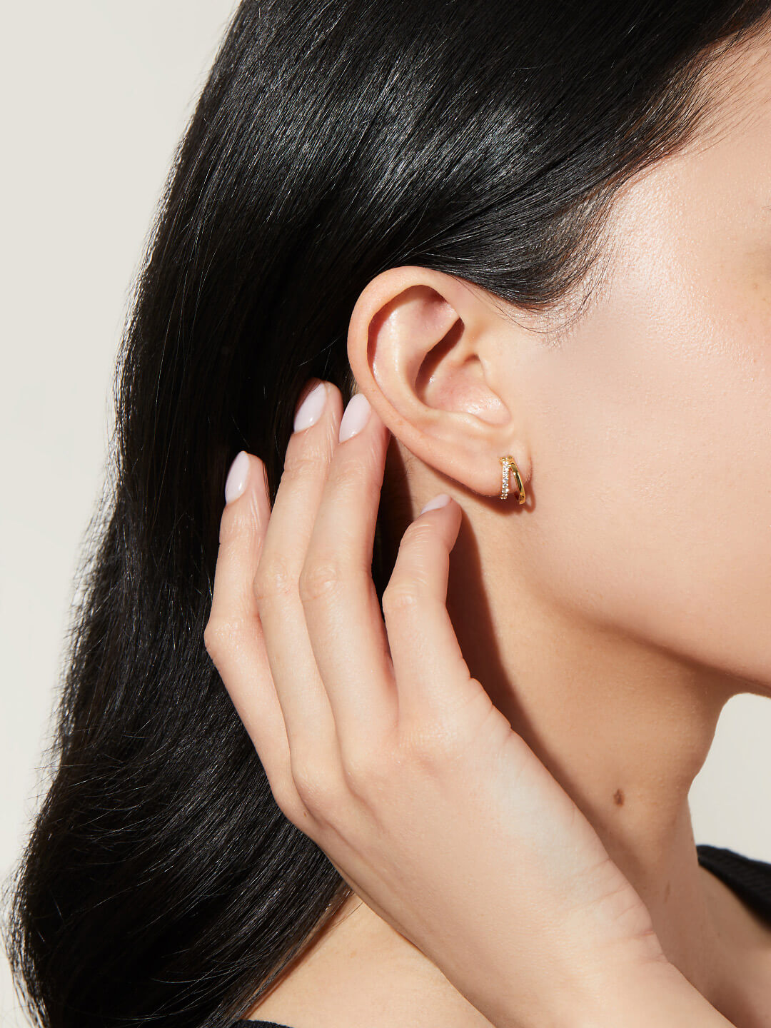 Double Hoop Earrings - Toda Mini by MAVERA