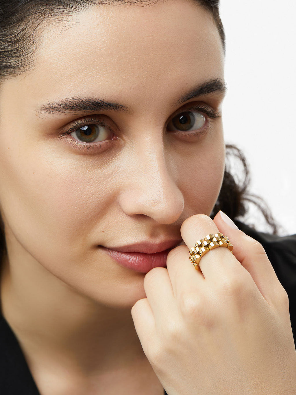 Gold Statement Ring - Parker by MAVERA