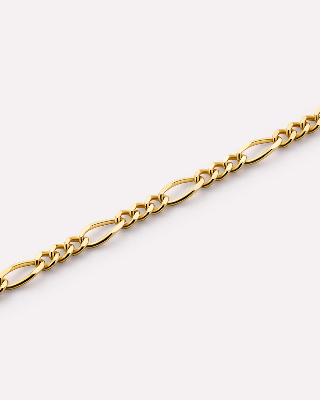 18K gold-plated - Figaro Chain Bracelet by MAVERA