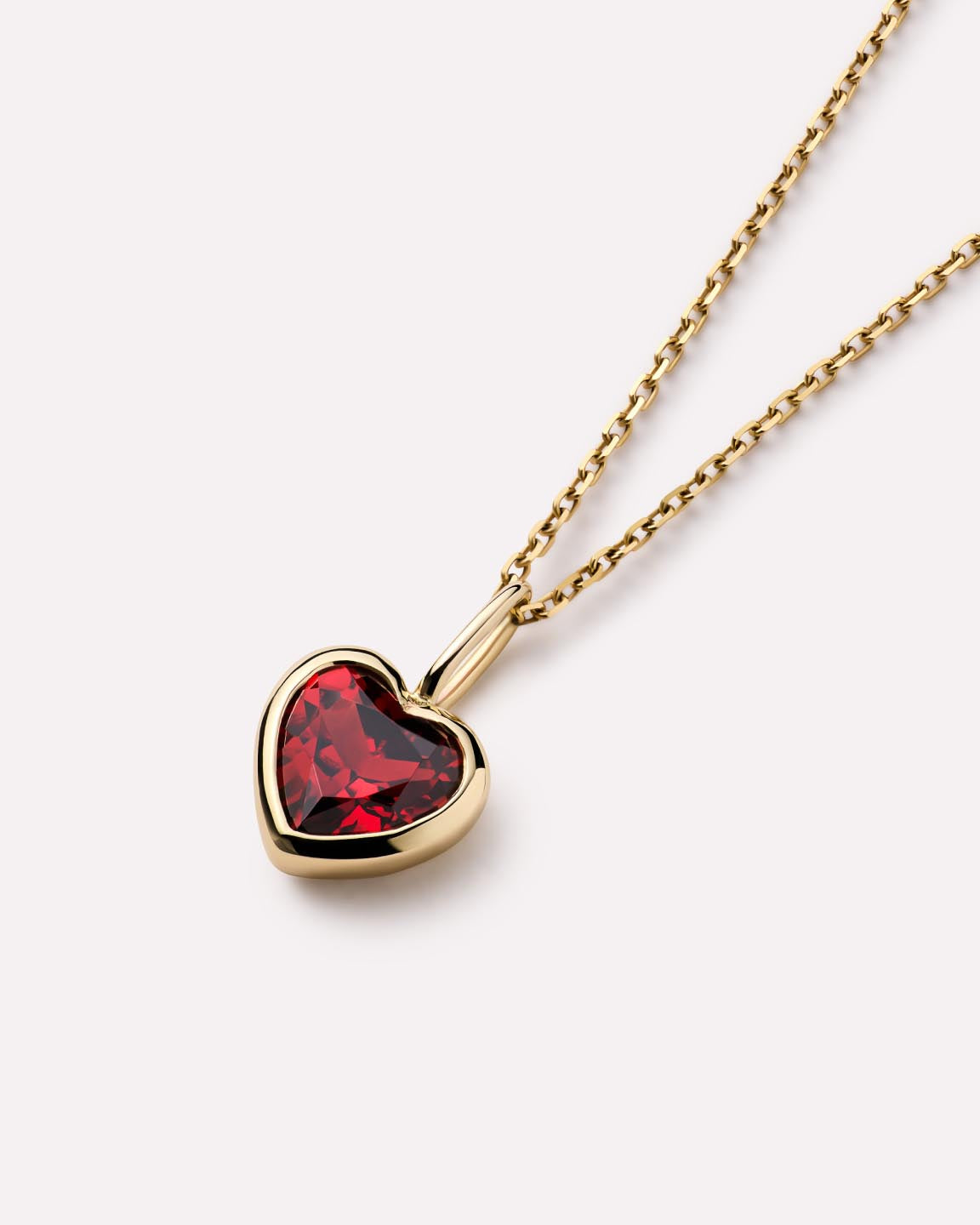 18K gold-plated - Heirloom Heart Charm by MAVERA
