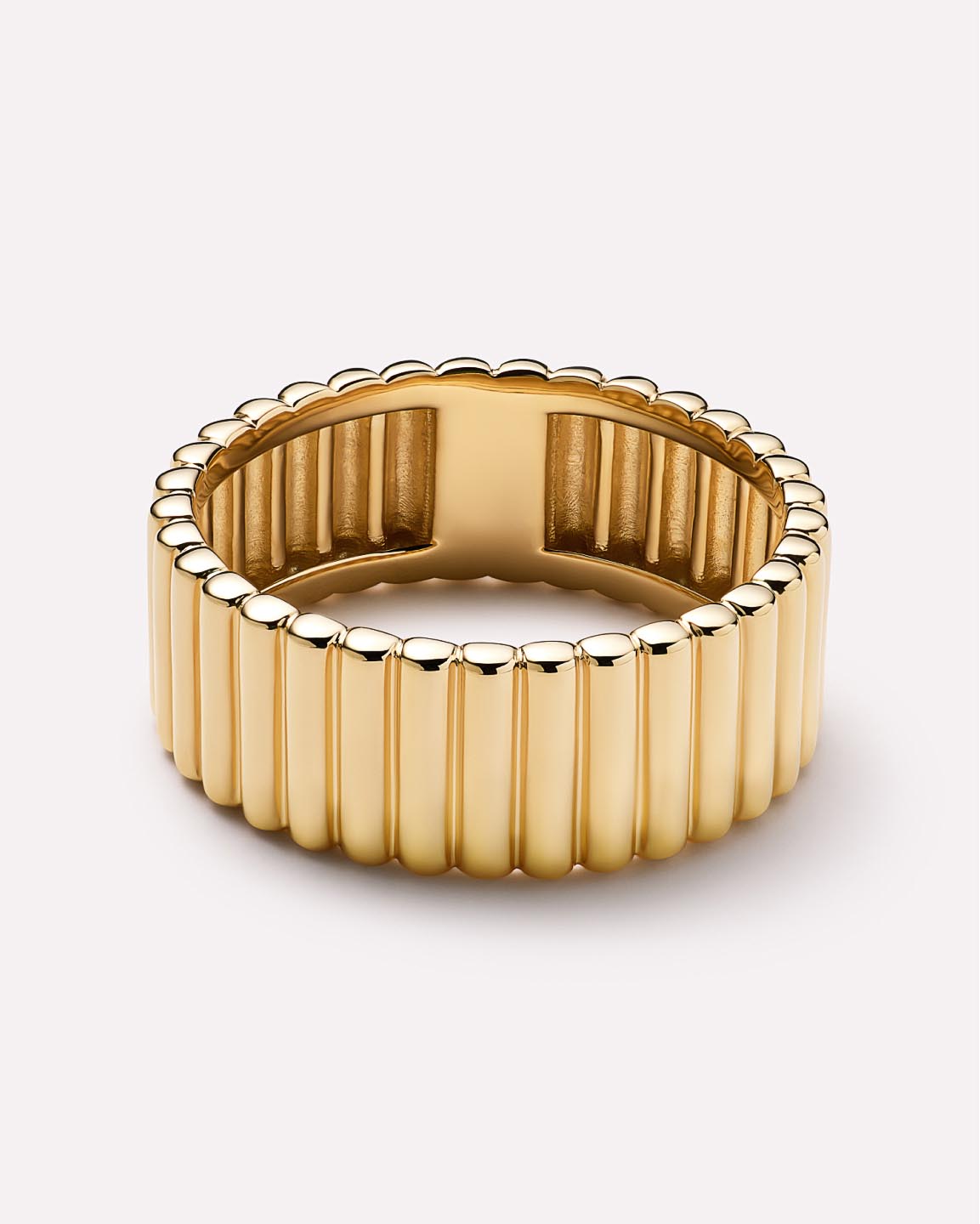 18K gold-plated - Galaxy Ring Wide by MAVERA