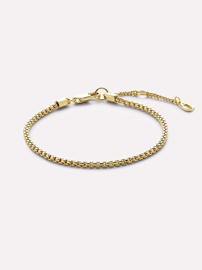 Soft Box Chain Bracelet - Danay by MAVERA