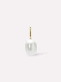 Gold Pendant - Gold Pearl Charm by MAVERA