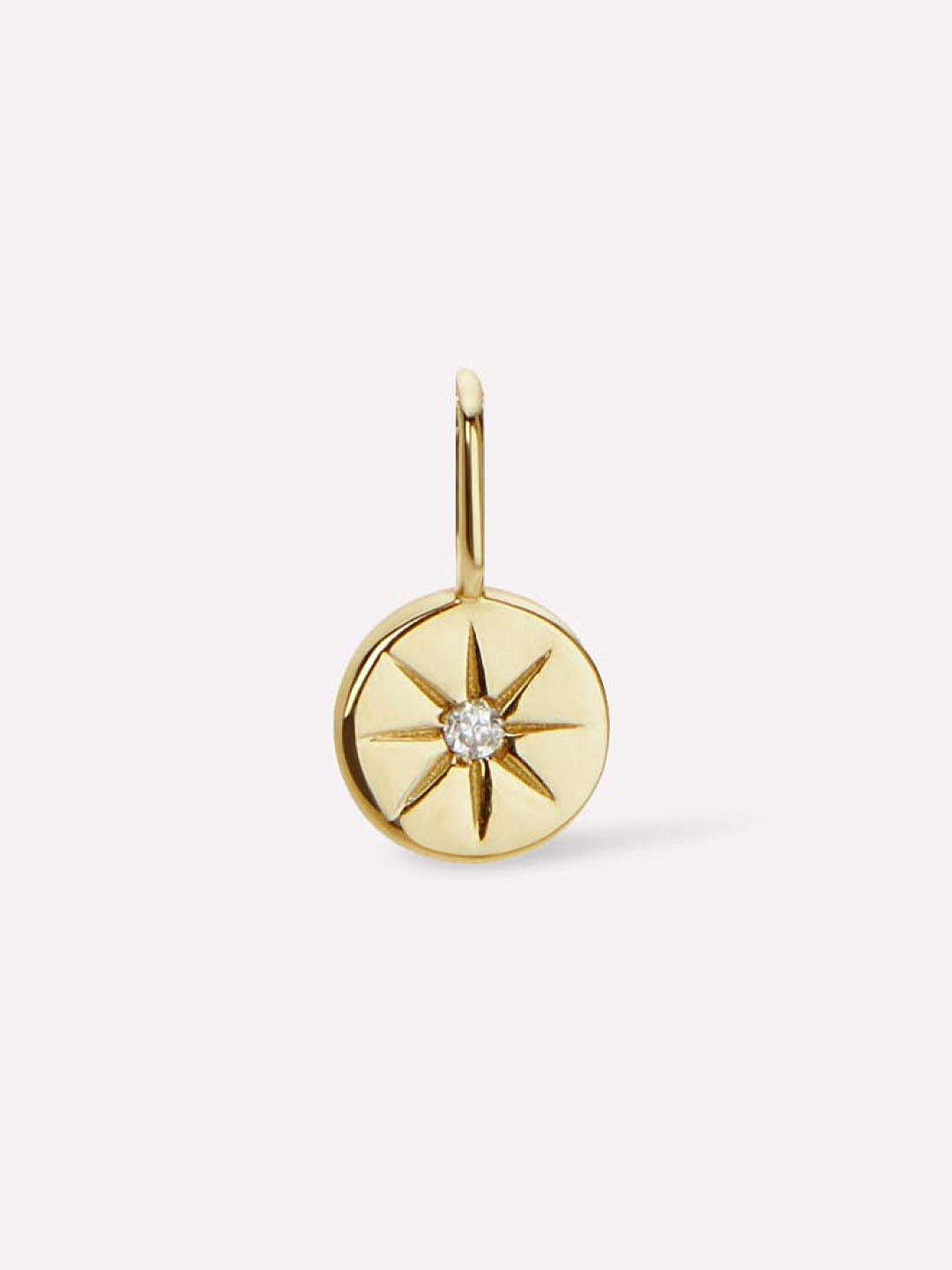 Gold Pendant - Gold Star Charm by MAVERA