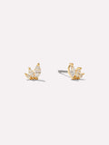 Gold Stud Earrings - Kennedy by MAVERA