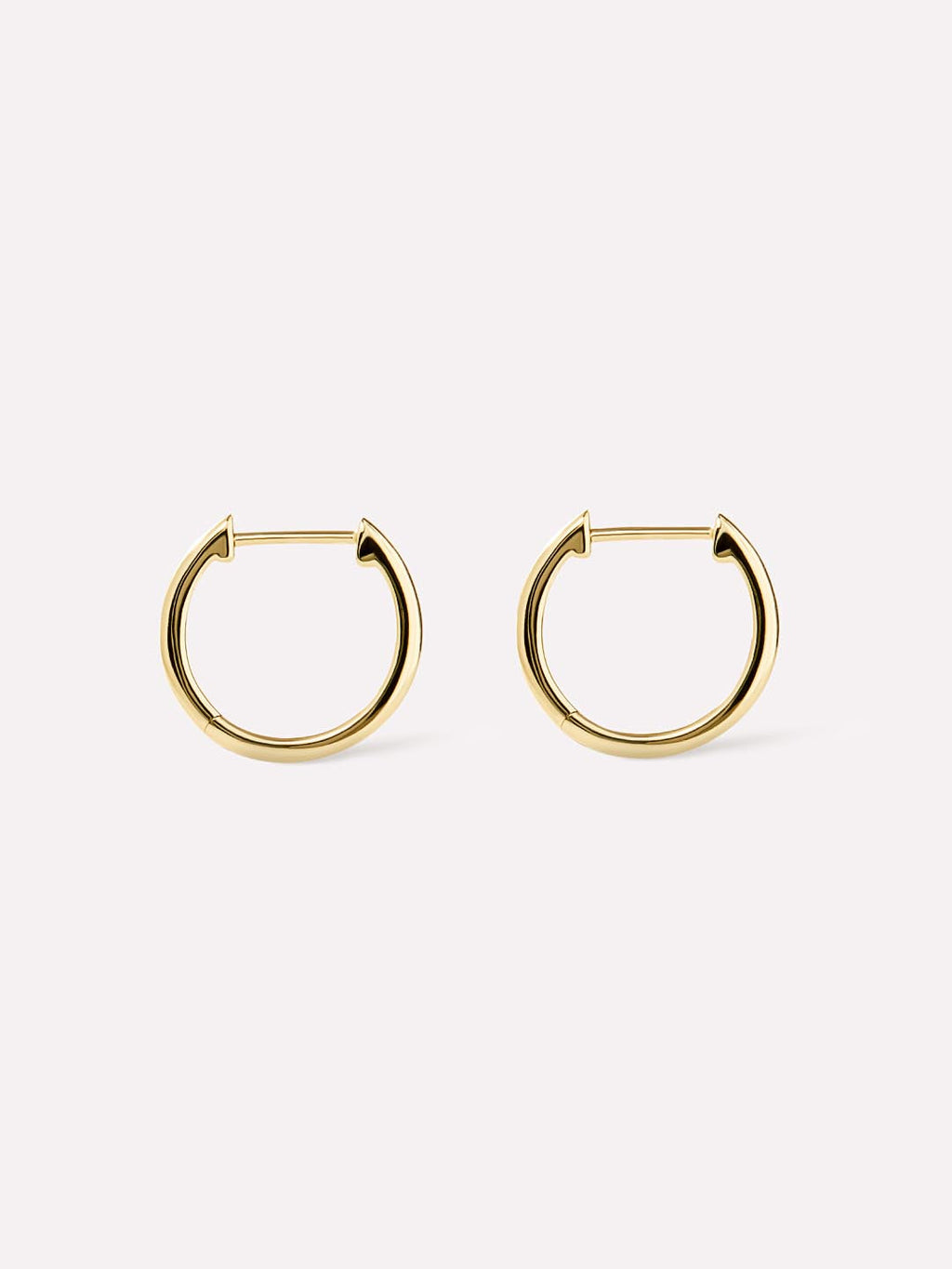 Small Slim Endless Hoops - Lo Small by MAVERA
