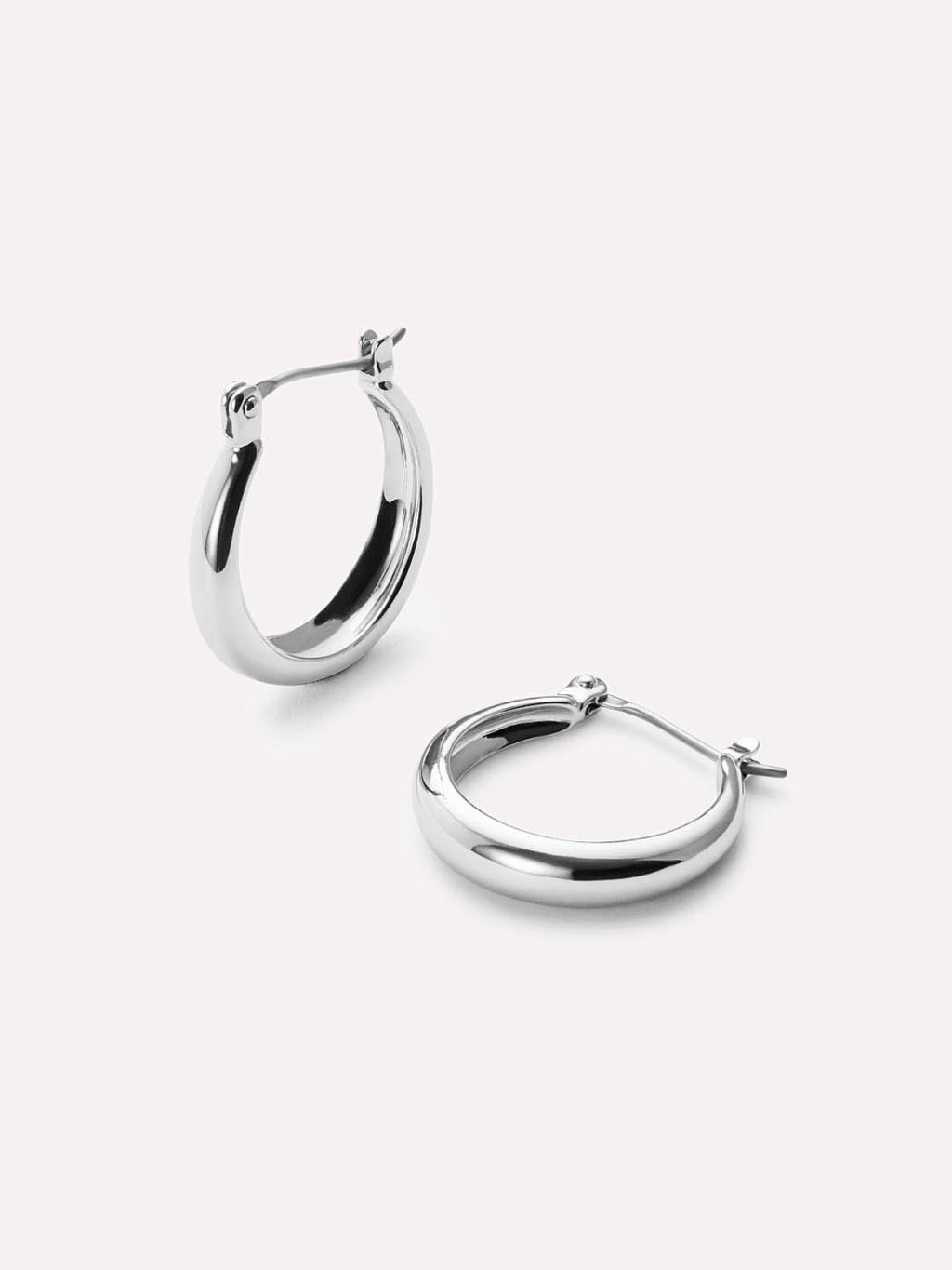 Endless Hoop Earrings - Venus Silver by MAVERA