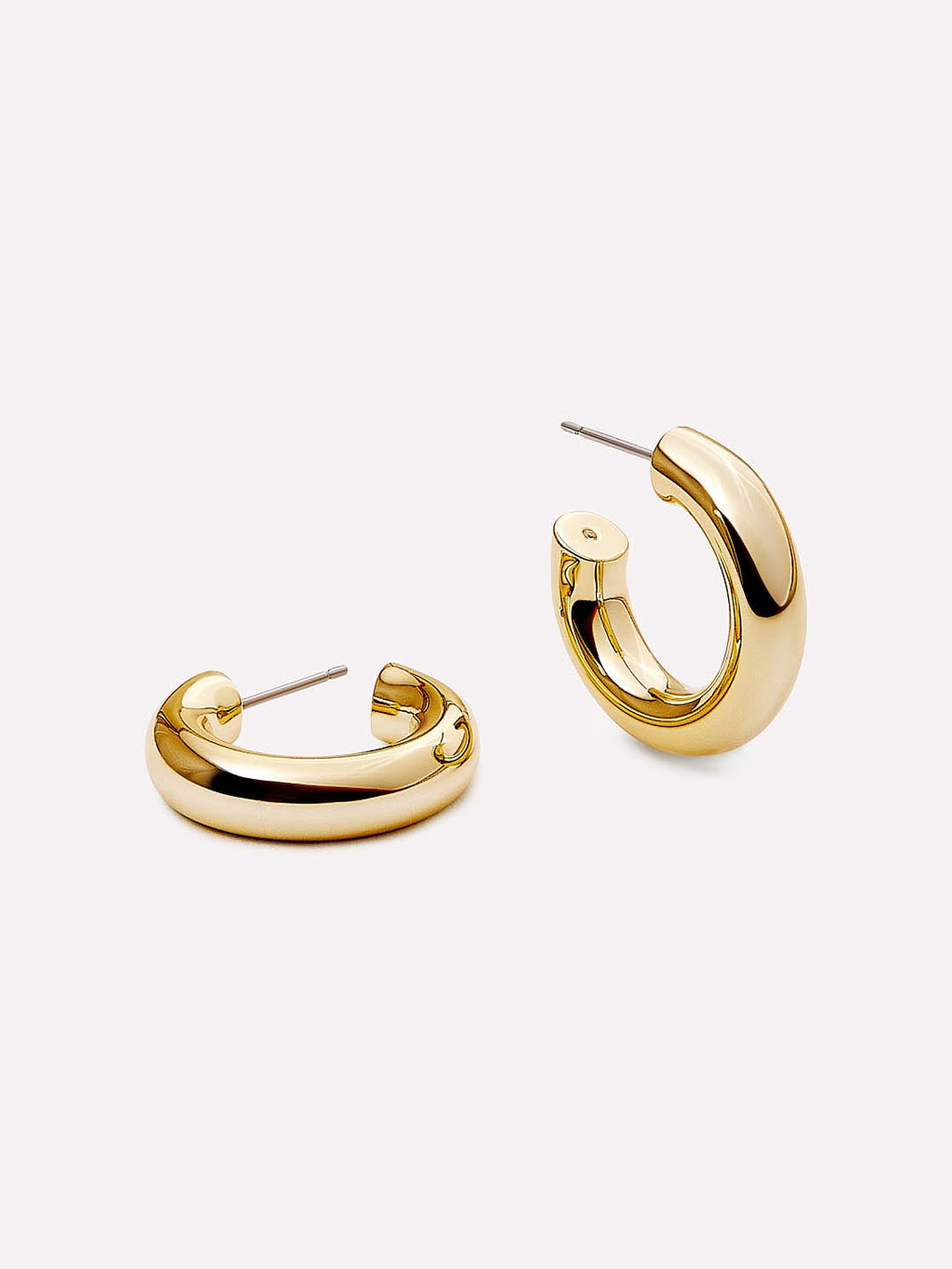 Small Gold Hoop Earrings - Tia Mini by MAVERA