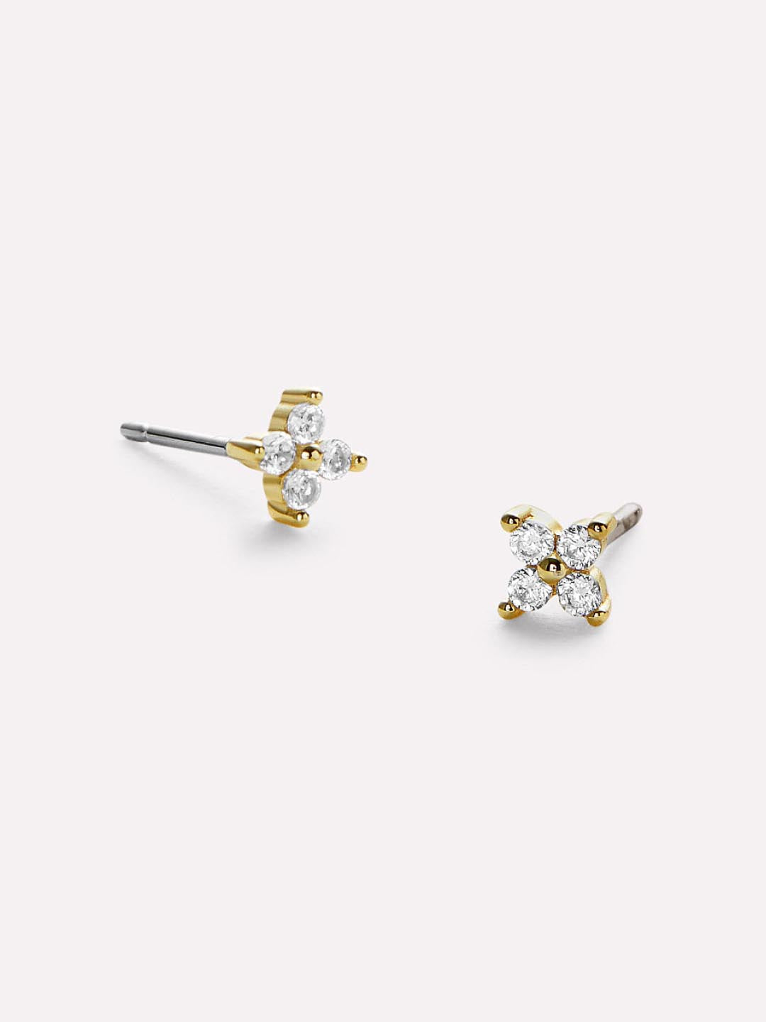 Gold Stud Earrings - Debbie by MAVERA