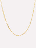 Figaro Chain Necklace - Leo Regular Short by MAVERA