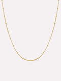Small Ball Chain Necklace - Ana Gold by MAVERA
